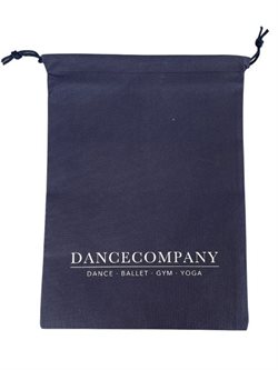 Dancecompany mørkeblå skopose med logo