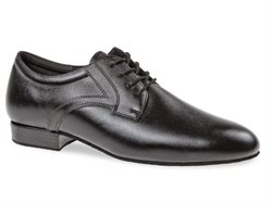 Standard dansesko i blødt skind til herrer