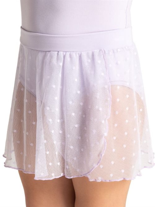 Capezio lys lavendel pull-on skørt til piger
