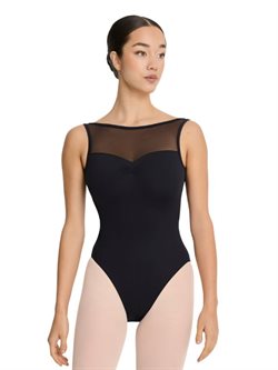 Intermezzo balletdragt med mesh i sort