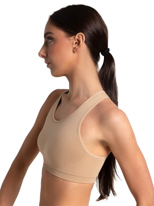 Capezio nude racerback top til piger