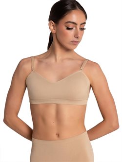 Capezio hjerteformet bh til dans/ballet/gymnastik