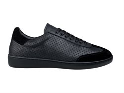 Sort sneaker med fulsål til mænd Werner Kern