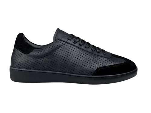 Sort sneaker med fulsål til mænd Werner Kern