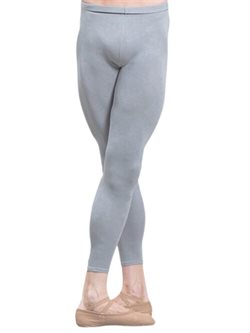 Wear Moi grå ballettights til drenge/herre microfiber