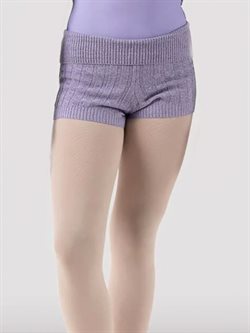 Lilla strik shorts til piger med glimmer tråd Bloch