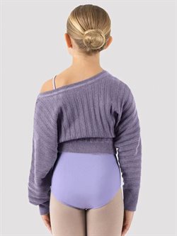 Lilla strik trøje med glimmer tråd til piger Bloch