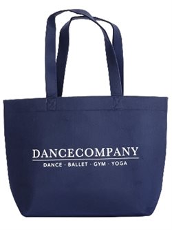 Dancecompany navy filt net med tryk