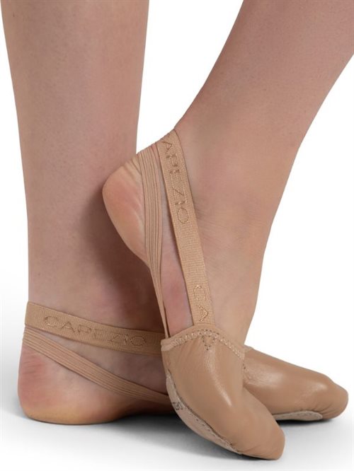 Capezio pirouette skind halvsko