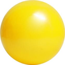 Metallic gul gymnastikbold