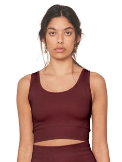 Bordeaux Moonchild soft seamless top