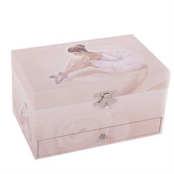 Smykkeskrin med balletdanser og musik 