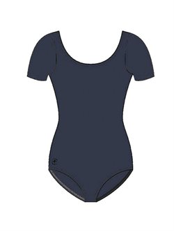 Dragt med korte ærmer i navy fra Wear Moi