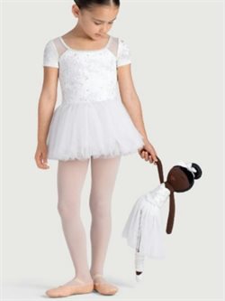 Fin Charlotte ballerina dukke fra Bloch
