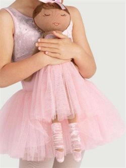 Fin Chloe ballerina dukke fra Bloch