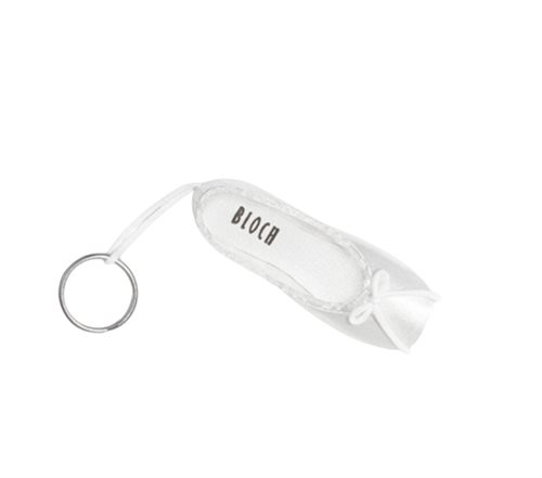 Bloch tåsko nøglering hvid