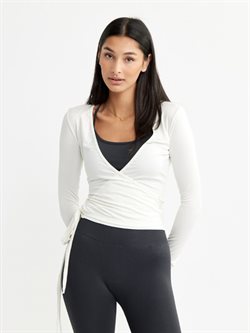 Drop of Mindfulness ballet wrap råhvid 