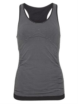 Bella Beluga stribet seamless top til yoga og dans