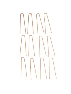 Kraftige blonde hårnåle 2½"(6,5cm) - til ballet og dans