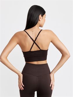 Drop of mindfulness Signature seamless bh top dark brown