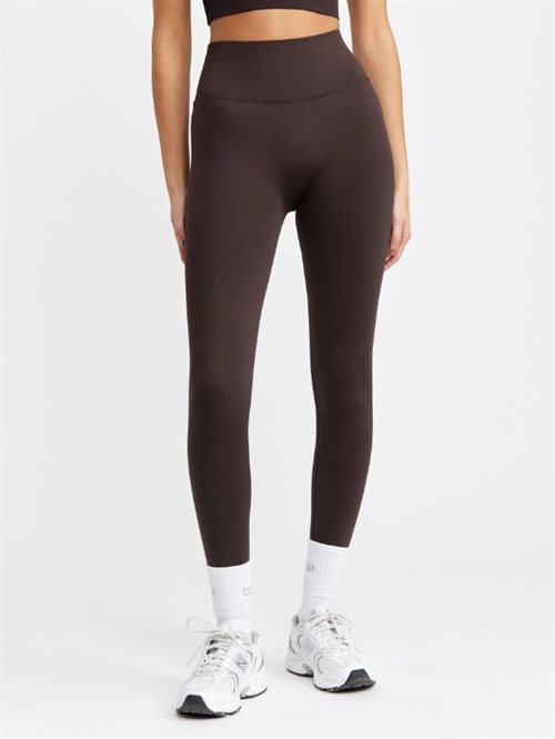 Drop of mindfulness seamless Signature tights dark brown
