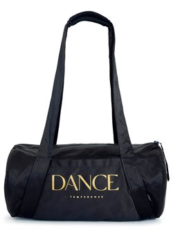 Sort taske med guld DANCE fraTempsDanse