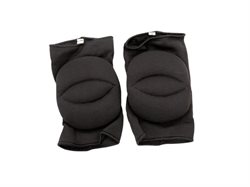 Sorte kneepads til dans 