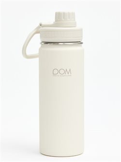 Drop of mindfulness drikkeflaske 500ml creamwhite