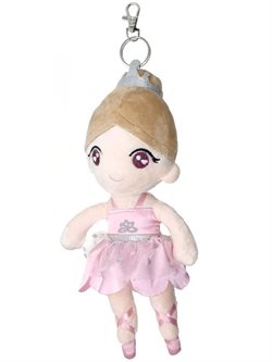 Aurora Plié ballerina plysnøglering