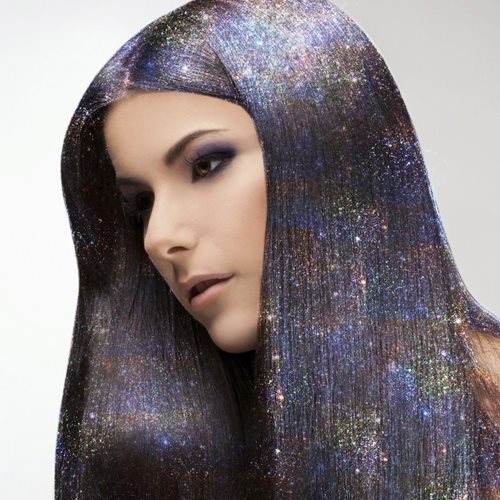 glitter spray til håret glitter spray til håret