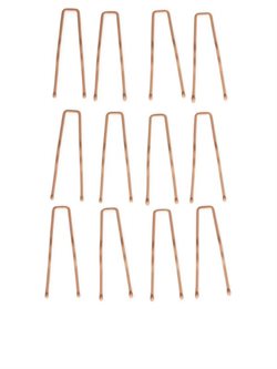 Kraftige blonde hårnåle 2"(5cm) - til ballet og dans