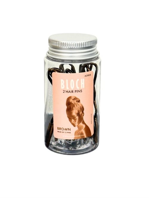 Bloch kraftige hårnåle 2"(5cm) - til ballet og dans