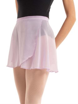 Lavendelfarvet slå-om skørt til piger