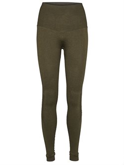 Bella Beluga army seamless leggings til yoga og dans