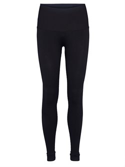 Bella Beluga sort seamless leggings til yoga og dans