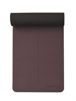 Moonchild let TPE active yogamåtte for begyndere - coco powder