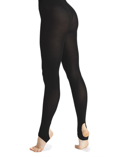 Pridance sort tights m. andefødder