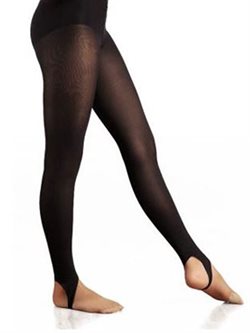 Pridance sort tights m. strop - 3 PAR DKK 220