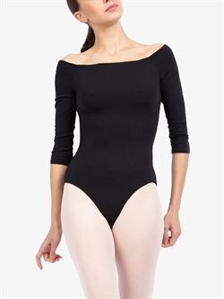 Flot sort 3/4 ærmet dansedragt fra Repetto
