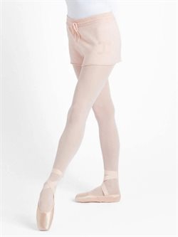 Lys rosafarvet warm up shorts fra Repetto