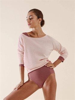 Pudderfarvet warm up strik fra Repetto