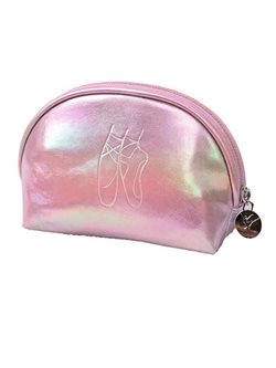 Rosa lille taske med ballerina print
