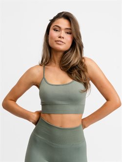 Drop of mindfulness Signature seamless bh top i agave grøn