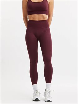 Drop of mindfulness seamless Signature tights i cherry red