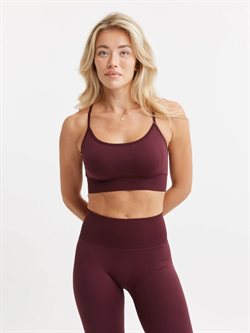Drop of mindfulness Signature seamless bh top i cherry red