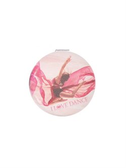 Lille fint spejl med print af balletdanser