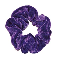 Lilla velour hårelastik 